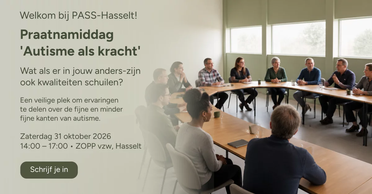 Praatnamiddag 'Autisme als kracht'