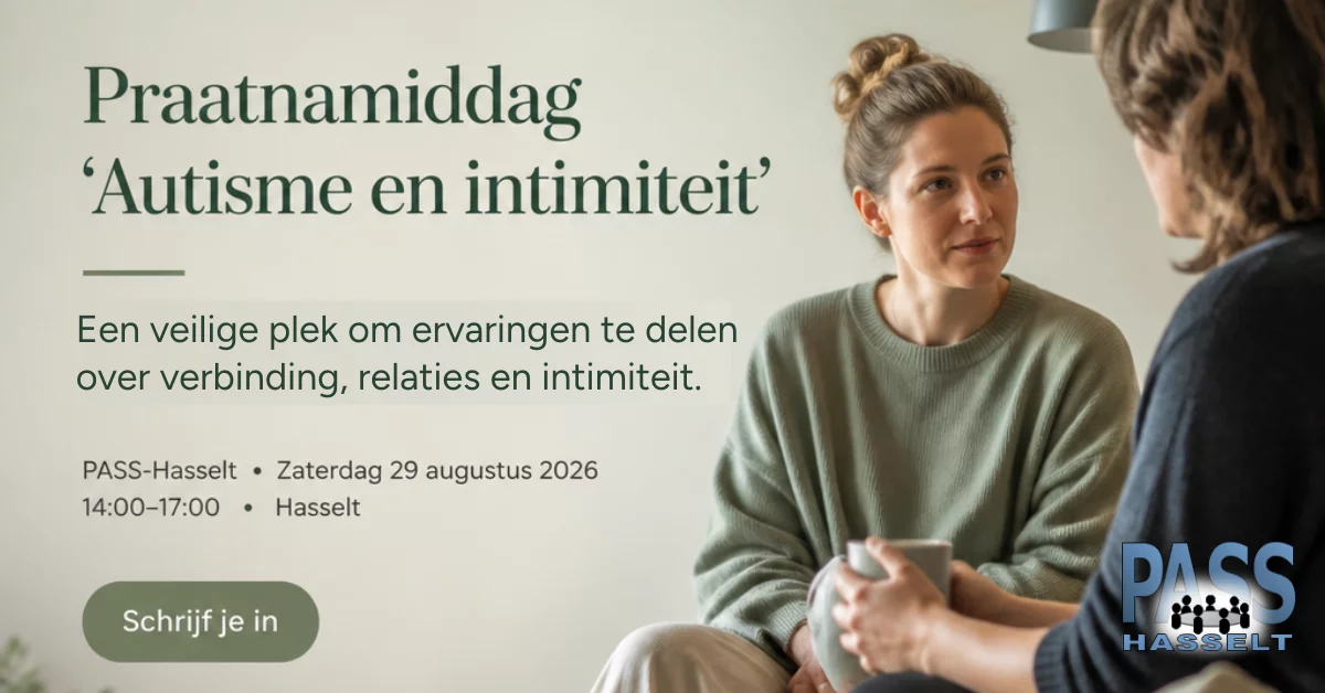 Praatnamiddag 'Autisme en intimiteit'